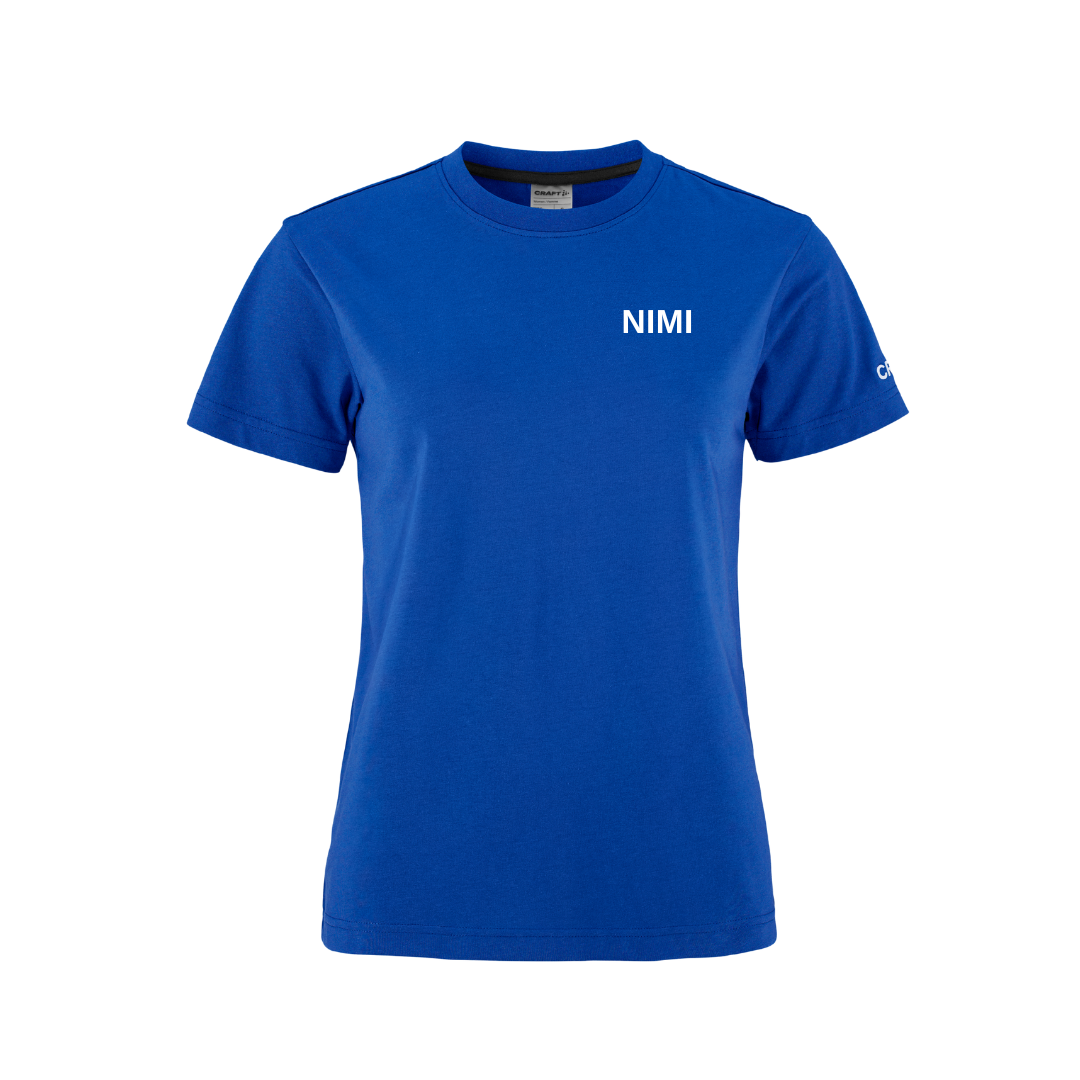 Naisten Community 2.0 Tee - Varkauden Uimarit + nimipainatus