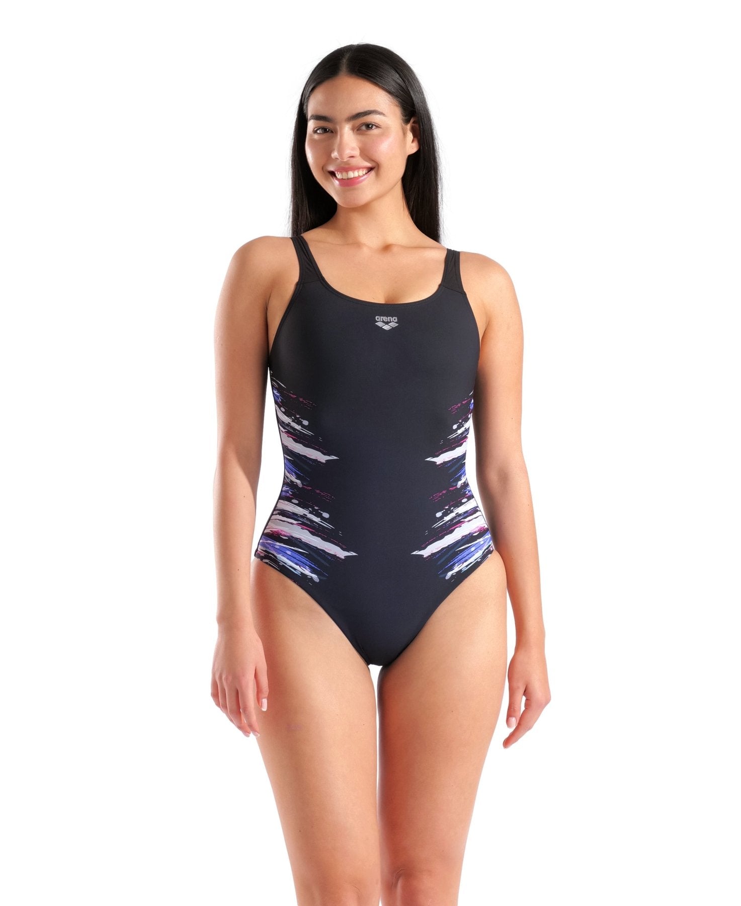 Angelica U Back women's swimsuit, black – Aquaction.fi