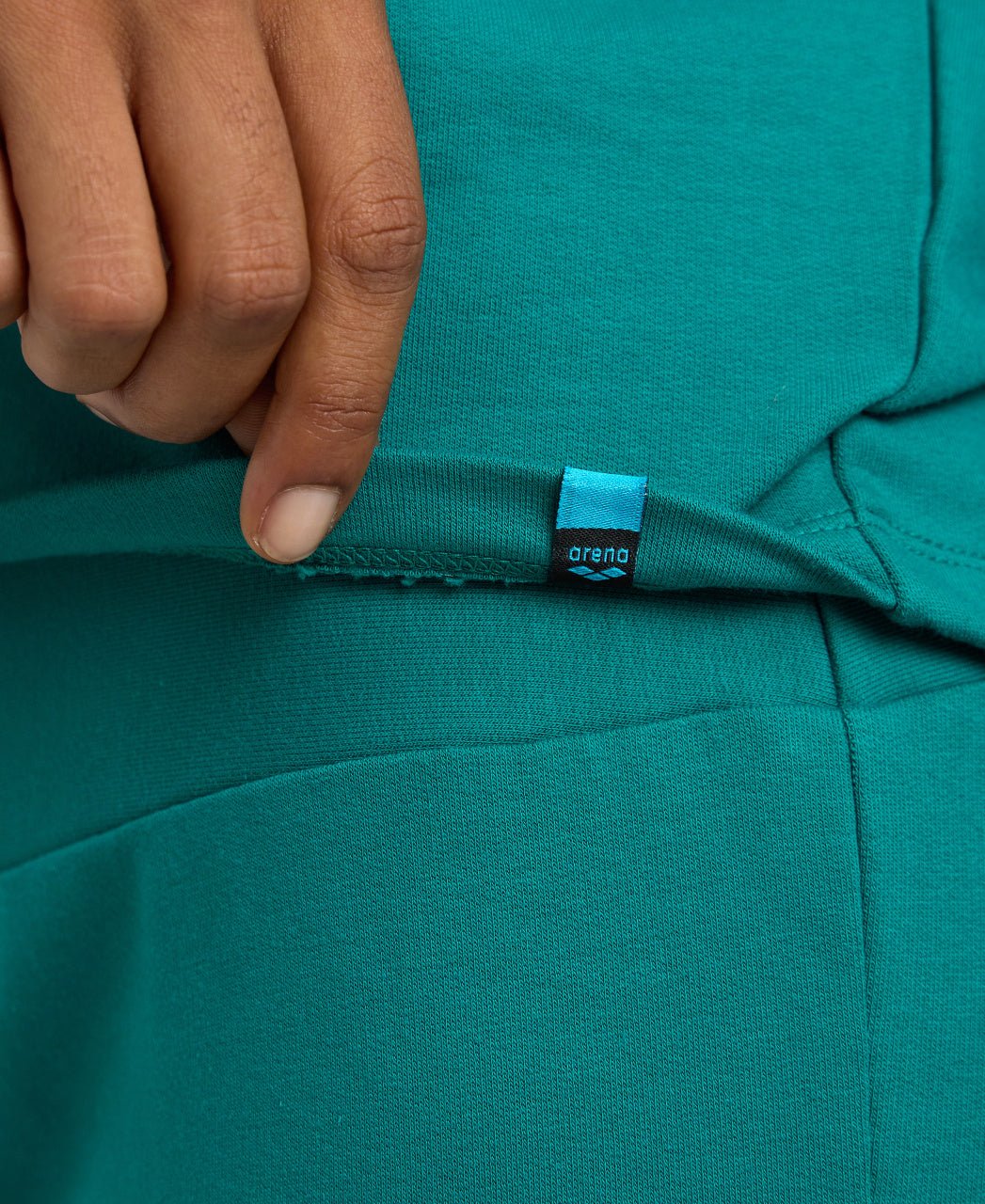 Hooded Sweat Fleece naisten huppari, tummanvihreäArena