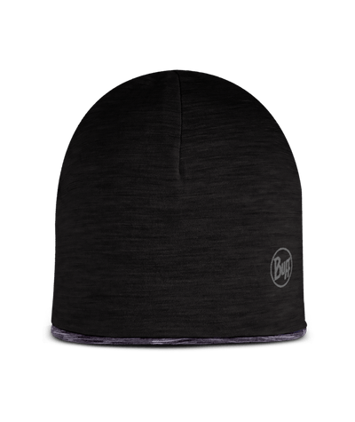 Merino kesäpipo Lightweight Jr Beanie Black - Graphite - BUFF