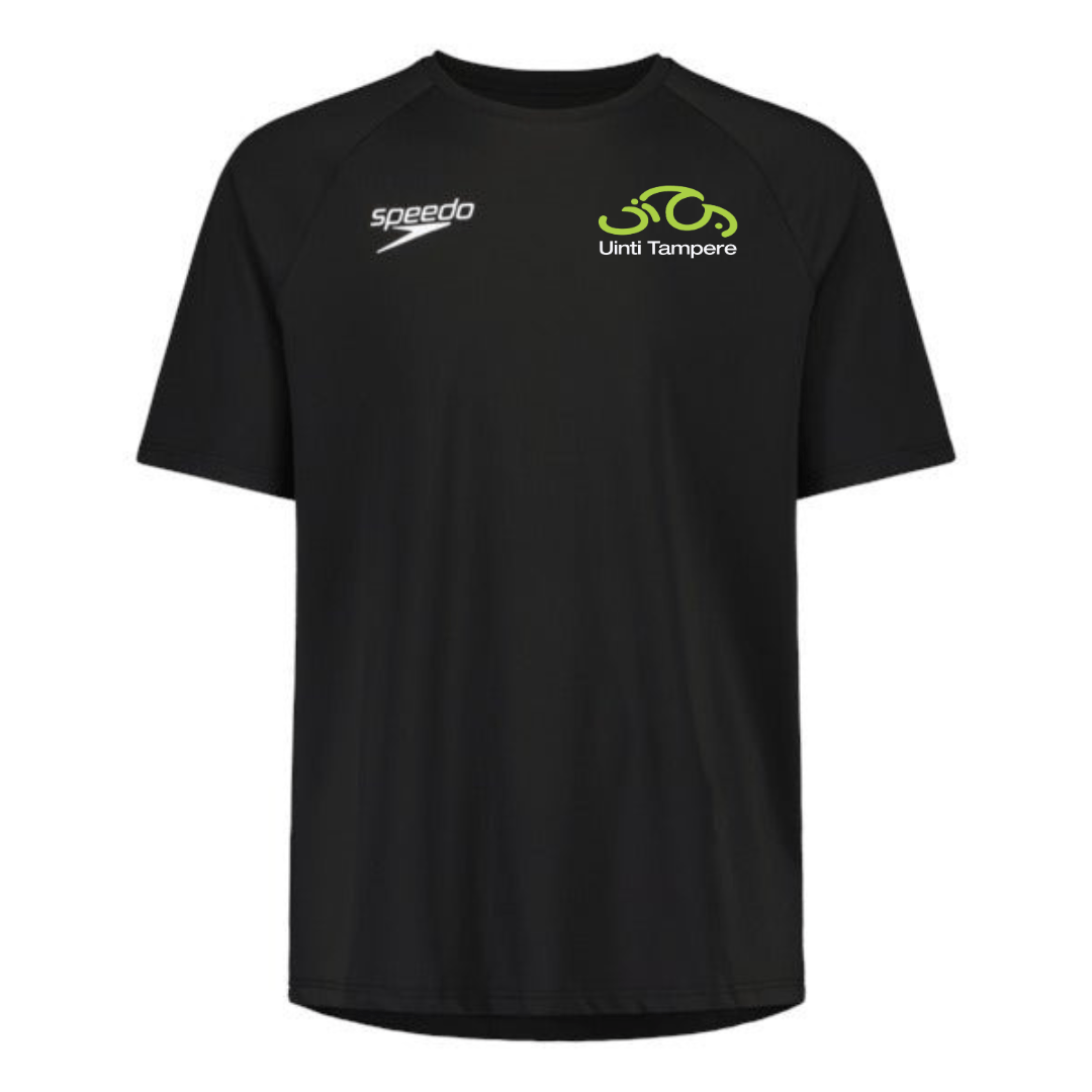 Miesten tekninen T - paita, musta - Uinti TampereUinti Tampere