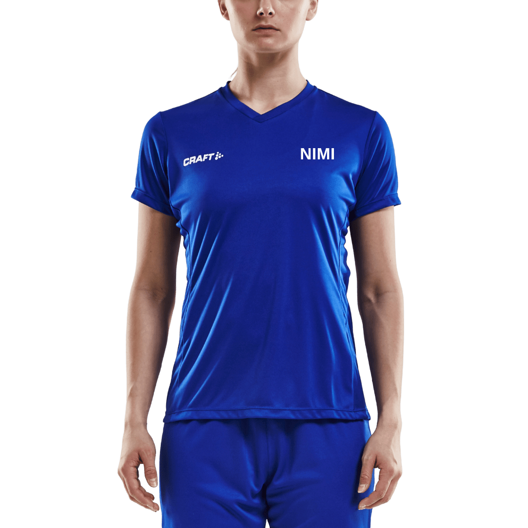 Naisten Squad Go Jersey T - paita - Varkauden Uimarit + nimipainatusVarkauden Uimarit