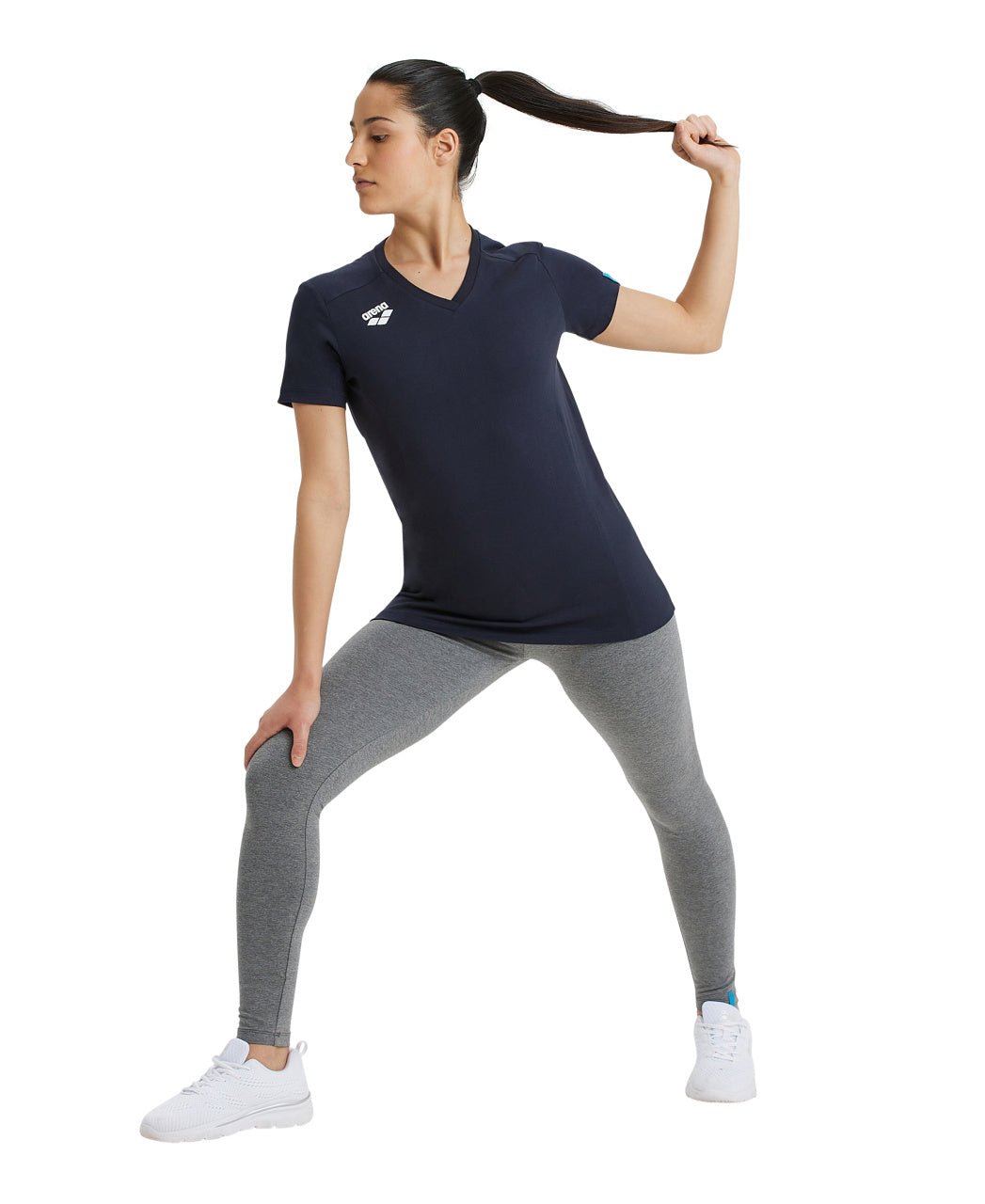 Team Panel naisten T - paita, tummansininenArena