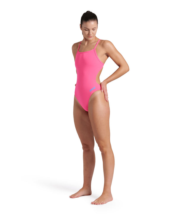 Team Challenge Solid women's swimsuit, pink