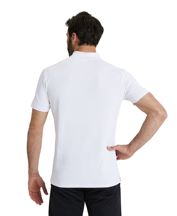 Team Poloshirt Solid paita, valkoinen