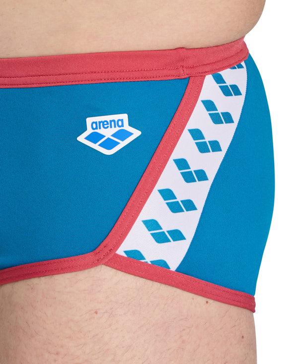 Icons Swim Low Waist Short Solid men's swim trunks, petrol