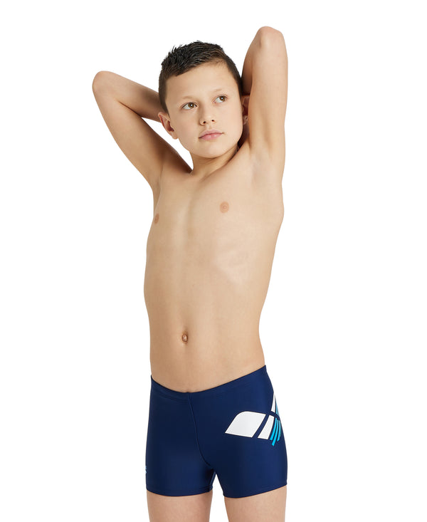 Swim Short Logo boys' swimming trunks, navy