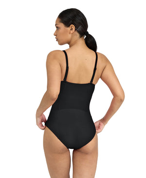 Bodylift Jenny Lightcross-Back women's swimsuit, black