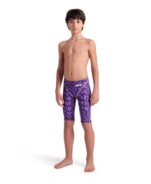 St Next Le Jammer Jr  poikien kilpapuku, Leopard Skin Violet