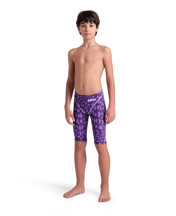 St Next Le Jammer Jr  poikien kilpapuku, Leopard Skin Violet