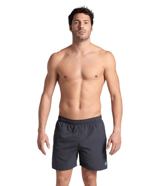 Fundamentals Boxer men's swimming trunks, grey-blue