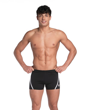 ProFile Swim Short men's swimming trunks, black-white