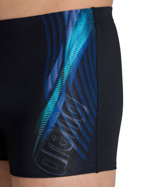 Underwater Swim Short miesten uimahousut, musta-sininen