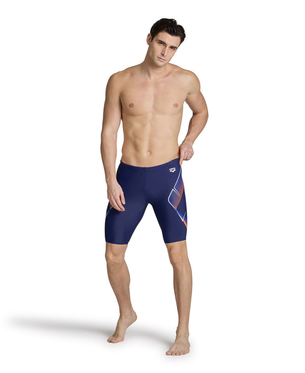 My Crystal Swim Jammer men's swim trunks, dark blue