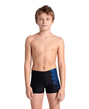 Kikko V Swim Short Graphic poikien uimahousut, musta-sininen