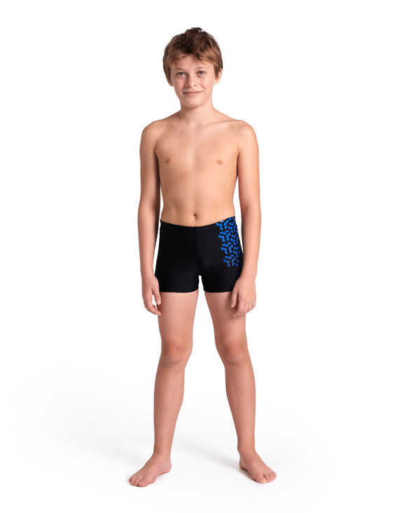 Kikko V Swim Short Graphic poikien uimahousut, musta-sininen