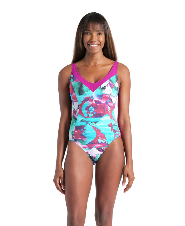 Stefania Wing Back C Cup Women s Swimsuit Aquaction