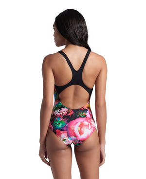 Roseland Swimsuit Swim Pro Back naisten uimapuku, värikäs