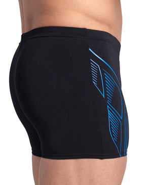 Reflecting Swim Short men's swim shorts, black