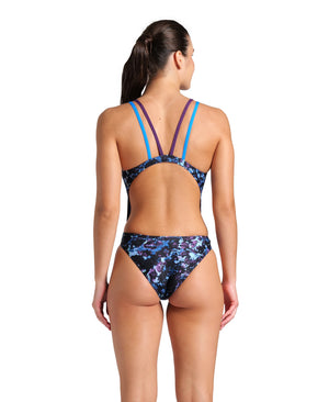 Rockin Swim Tech Multi naisten uimapuku, sini-violetti