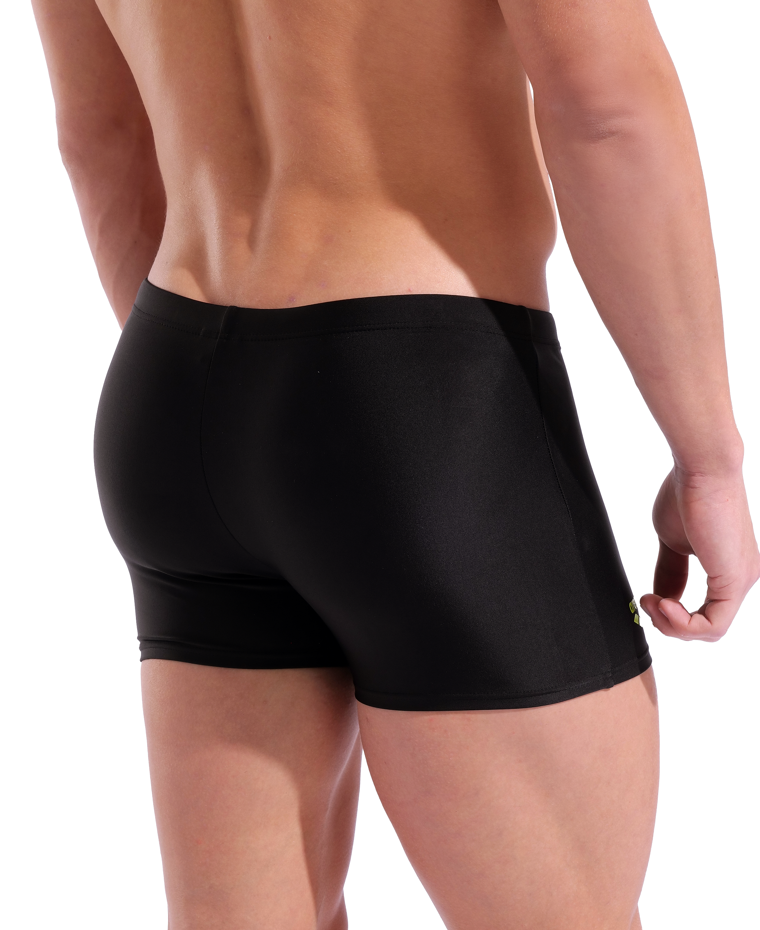 Foliage Swim Short miesten uimahousut, musta-värikäs