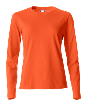 Basic-T L/S ladies Bl orange