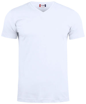 Basic-T V-neck White