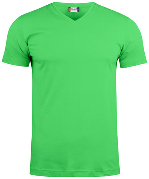 Basic-T V-neck AppGreen