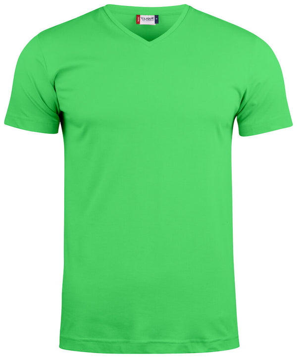 Basic T V-neck AppGreen