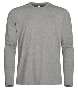 Basic Active-T LS Grey melange