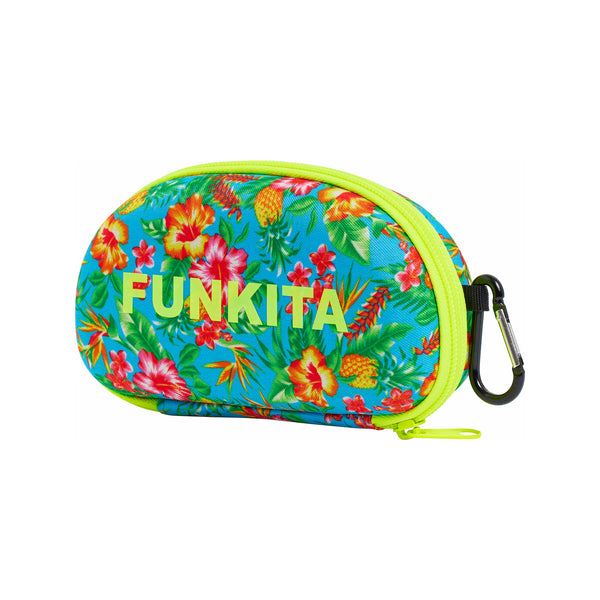 Blue Hawaii swimming goggles case