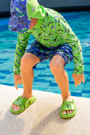 Children's sun hat, green