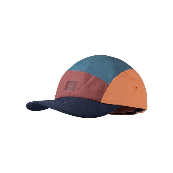 Buff® 5 Panel Go Cap Kids – Colart Blue children's cap – UV protection 50+, breathable, lightweight, adjustable