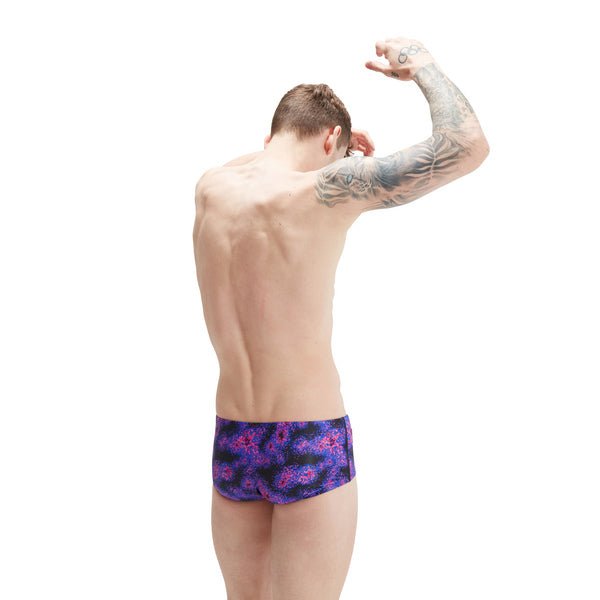 13.5cm Club Training Allover Brief miesten uimahousut, pinkki - violettiSpeedo