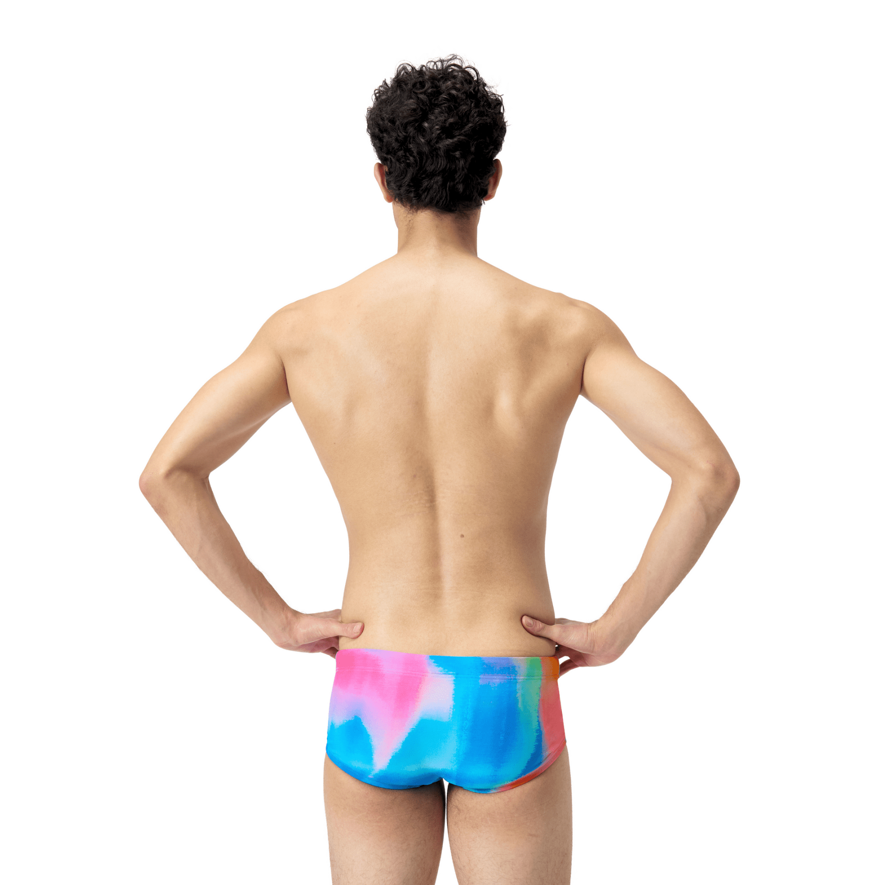 13.5cm Club Training Allover Brief miesten uimahousut, värikäsSpeedo