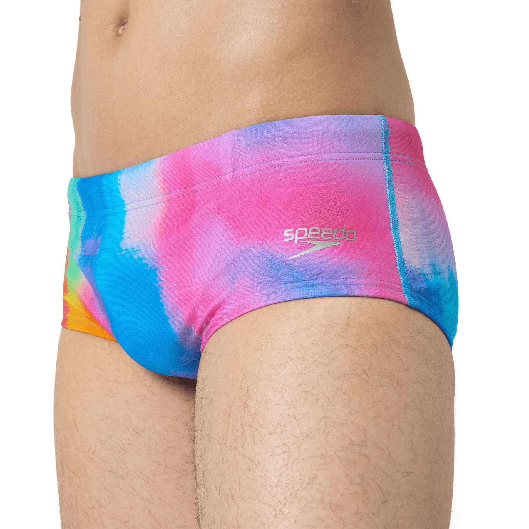 13.5cm Club Training Allover Brief miesten uimahousut, värikäsSpeedo