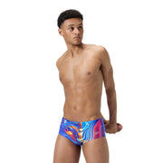 13.5cm Club Training Placement Brief miesten uimahousut, sininen - värikäs - Speedo