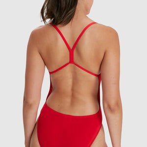 Eco Endurance+ Thinstrap women's swimsuit, red