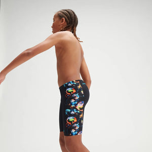 Digital Panel Jammer boys swimwear, medusa