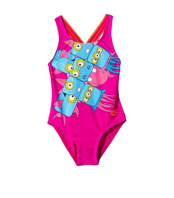 Monster girls swimsuit, pink