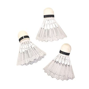 BADMINTON FEATHER 3 PCS IN A CARDBOARD TUBE