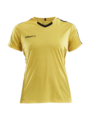 Craft Progress Technical t-shirt with contrasting colors wmn Yellow