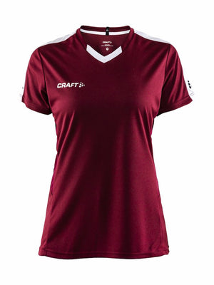 Craft Progress Tekninen t-paita Kontrastiväreillä wmn Maroon