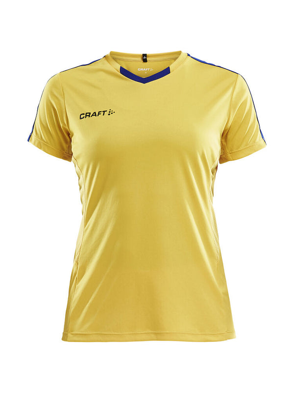 Craft Progress Technical t-shirt Contrast colors wmn Yellow/cl co