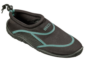 Open-toe shoe, black-mint