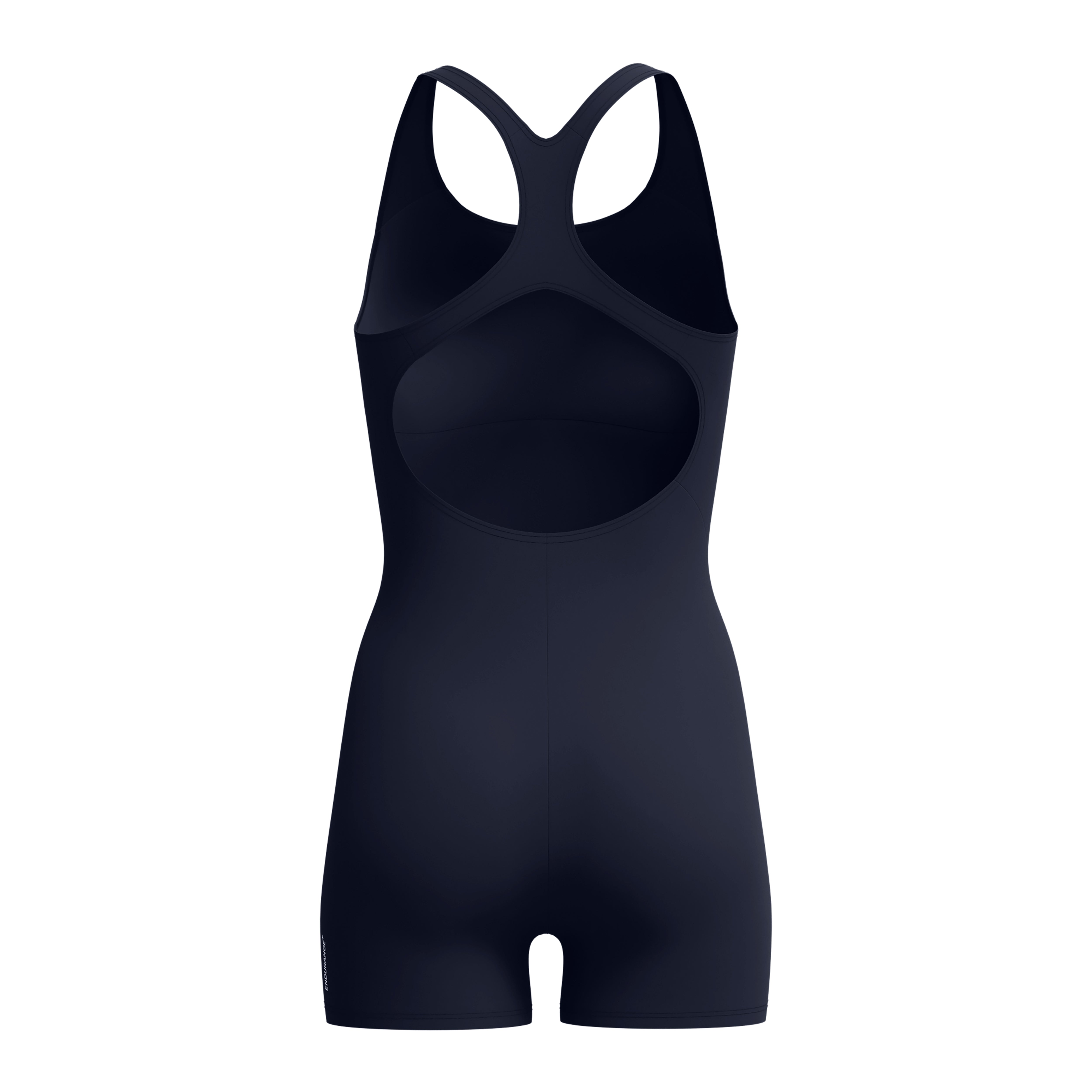 Endurance+ Legsuit naisten lahkeellinen uimapuku, musta