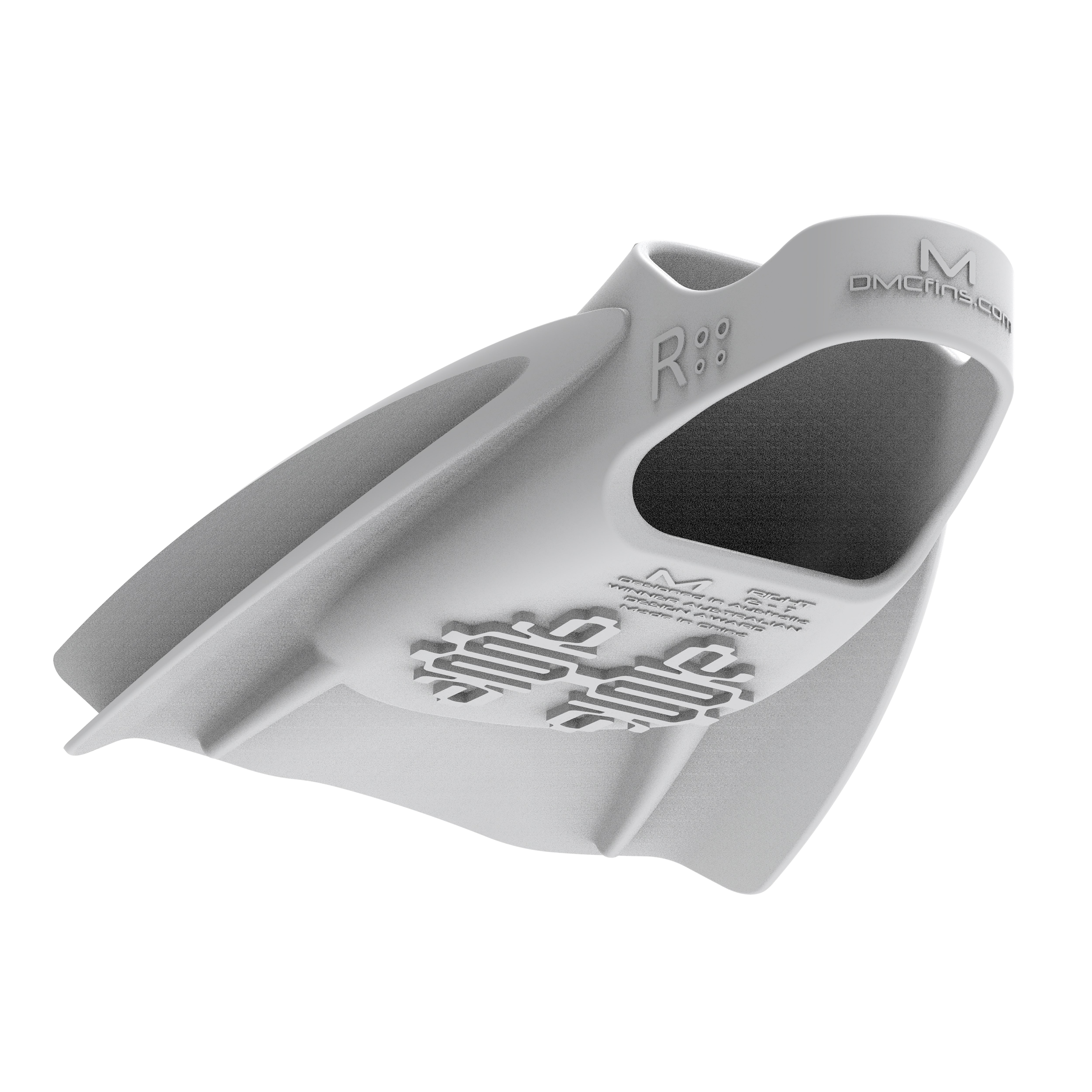 Speedo DMC Elite Fin fins, white-red