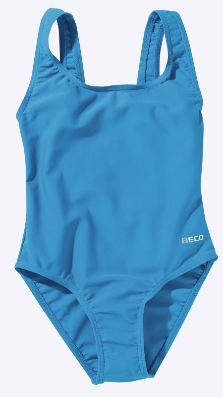 Girls' swimsuit, blue