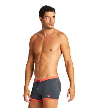 Fundamentals Men's swimming trunks, orange-black