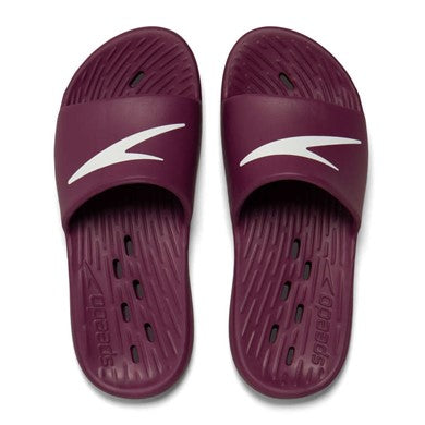 Speedo Slide women's sandal, burgundy